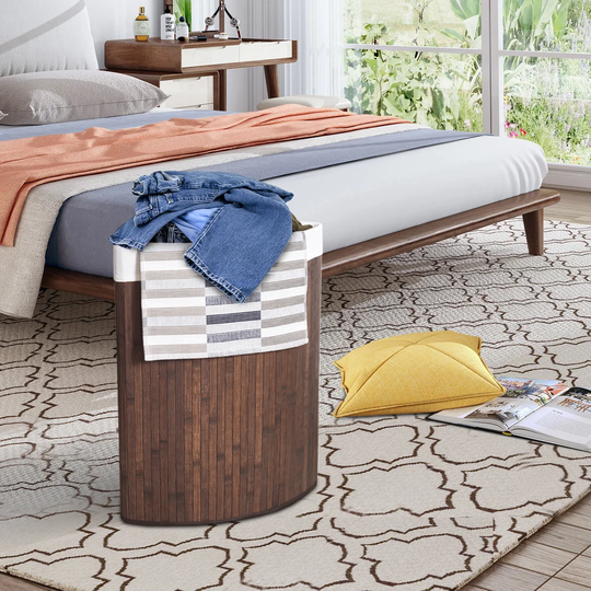 Bamboo Laundry Bin