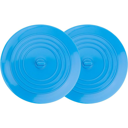 Silicone Drain Plug for Bath, Shower and Kitchen Sink, Removable Stopper, Prevents Water from Flowing Out, 15cm Diameter, for Drain Holes up to