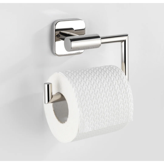 Mezzano Gloss Stainless Steel Toilet Roll Holder