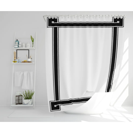 Svantepolk Polyester Shower Curtain Set
