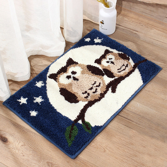 Perleraregb - Bathroom mats, bathroom mats, super soft microfiber, super absorbent, non-slip, machine washable, 50 * 80cm