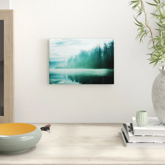 'Landscape River Forest' Graphic Art