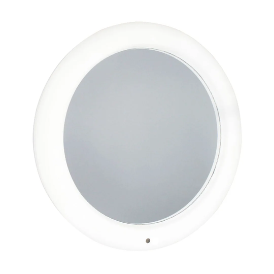 Led Illuminated Bathroom Mirror Light | With Smart Touch Control | Battery Operated | Modern & Round Design | Light Up With 38 Smd Led's | Requires 6