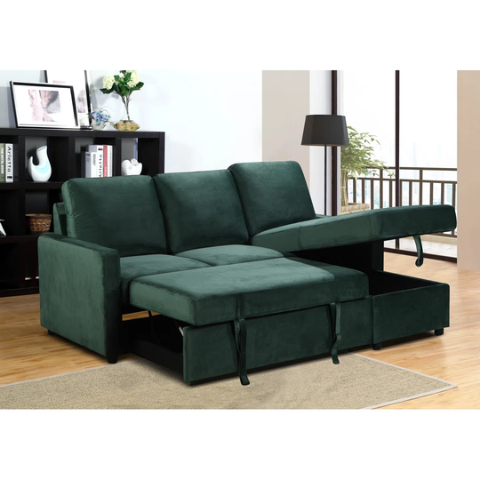 Manha Kuta Reversible Modular Corner Sofa Bed