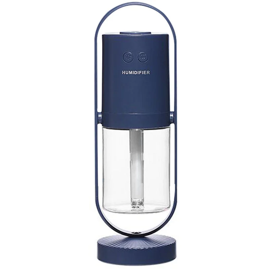 Asupermall - Humidifier Usb Home Desktop Rotary Humidifier Romantic Noctilucent Projection Humidifier - Dark blue