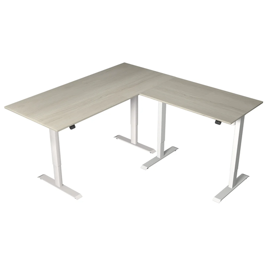 Greg L-Shape Height Adjustable Desk