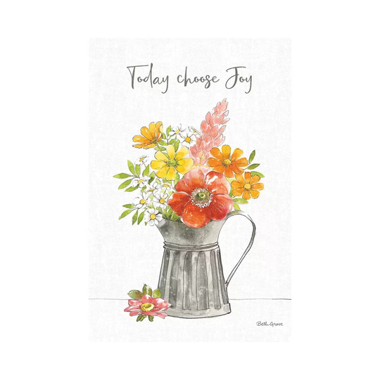 Farmhouse Floral VII by Beth Grove - Wrapped Canvas Graphic Art