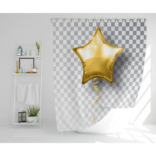 Donegan Polyester Shower Curtain