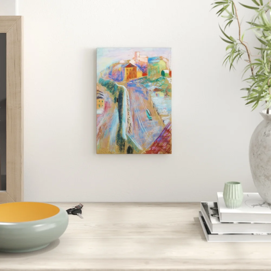 'Street Scene 2' by Isaac Grunewald Printing Print