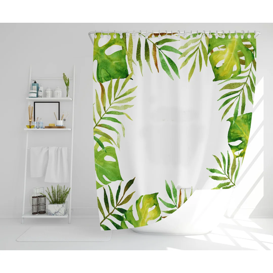 Breesha Polyester Shower Curtain