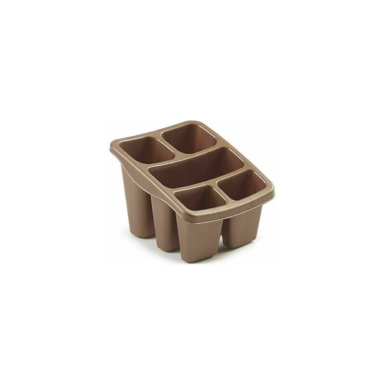 Viss - rose gold kitchen sink plastic cutlery dish tray drainer bullet bin wash bowl