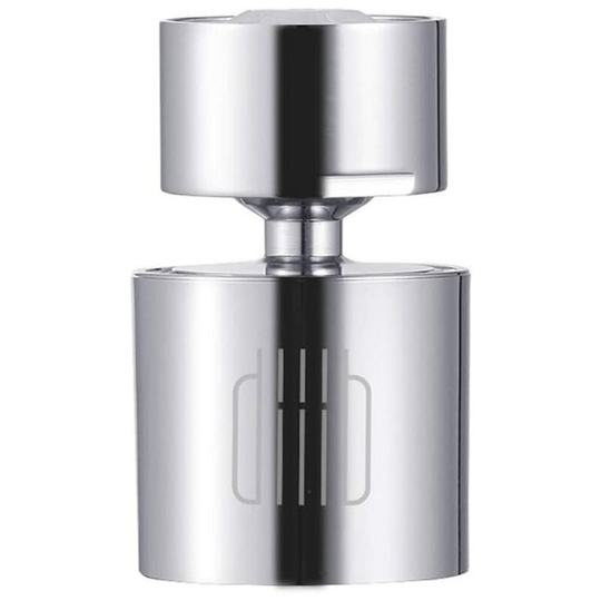 360 Degree Water Saving Rotary Filter Kitchen Faucet 2 Modes Kitchen Bathroom Adjustable Shower Nozzle Filter Sprayer (40 Degree Angle)