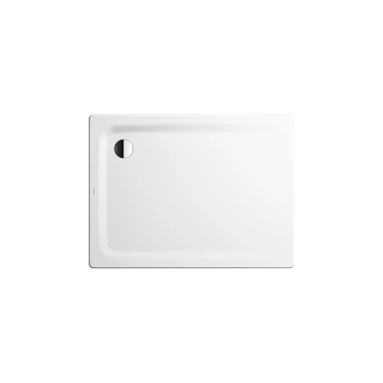 Superplan 800 x 750 mm Steel Enamel Shower Tray - Cool Grey