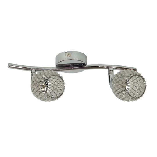 Kelmscott 2-Light 39cm Ceiling Spotlight