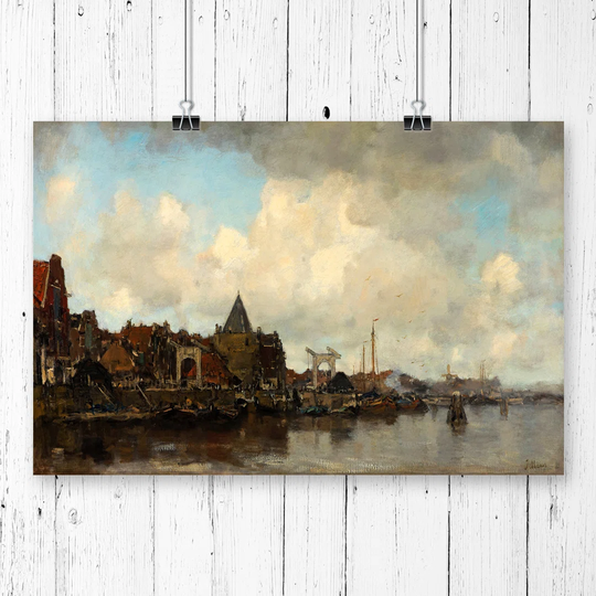 'The Schreierstoren' by Jacob Maris Printing Print