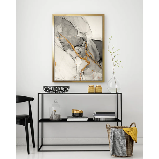 Abstract Sepia II - Picture Frame Graphic Art