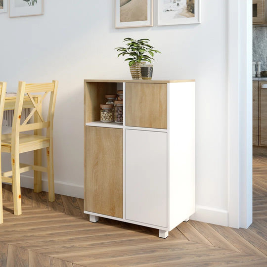 Earheart 3-Door 4-Shelf Storage Cabinet
