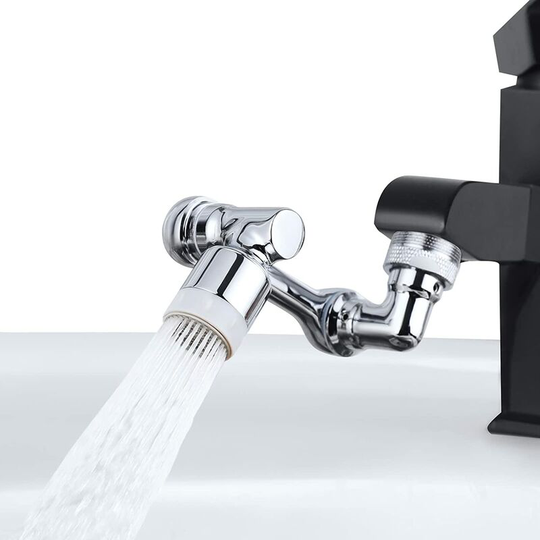 1080° Swivel Faucet Aerator, Filter Saver Kitchen Faucet Head 2 Modes Adjustable Sprayer - for Faucets with M22 External Thread Nozzle or M24