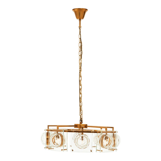 Amaud 8-Light Kitchen Island Linear Pendant
