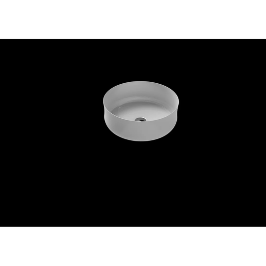 Ming Steel Enamel Circular Bathroom Sink