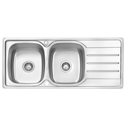 Dorcas Double Bowl Inset Kitchen Sink