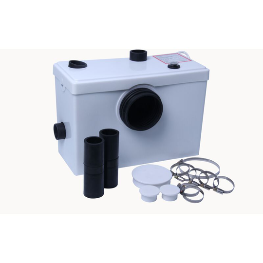 Sanitary Macerator 600w Waste Pump System for Toilets, Basins and Baths