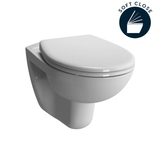 Seale Wall Hung Toilet and Mounting Frame