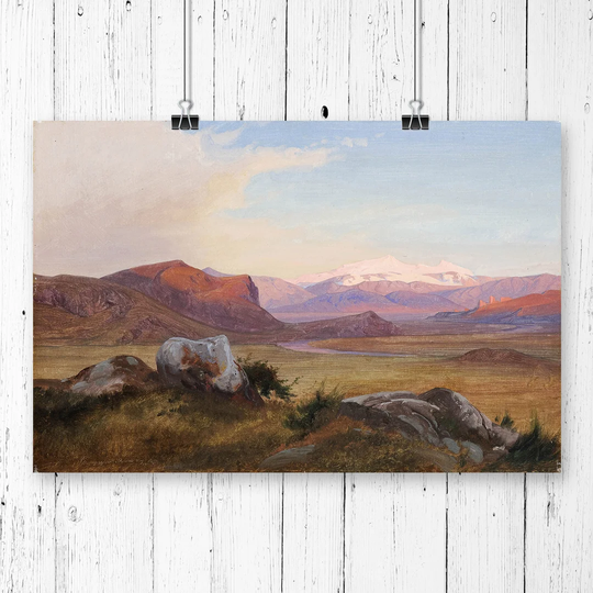 'Scenery' by Johan Lundbye Printing Print