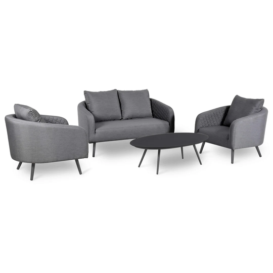 Moseley 4 - Person Sofa Set with Cushions
