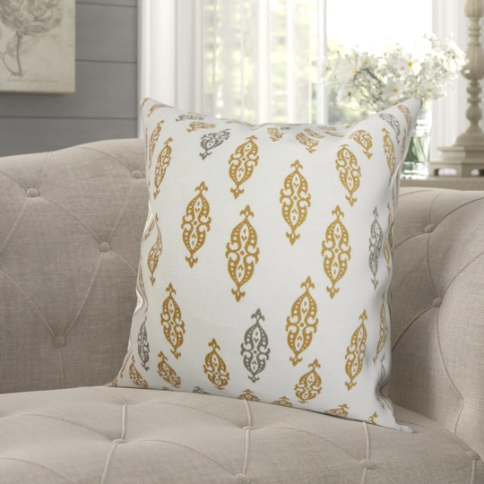 Jarboe August Grove Cotton Cushion Cover