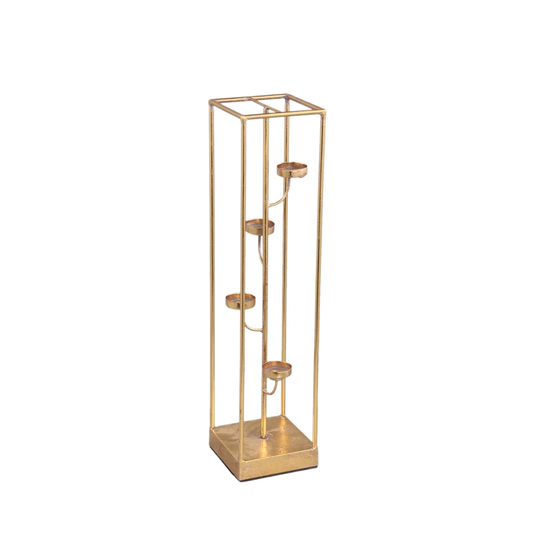 Jannix 13Cm Aluminum Tabletop Candelabra