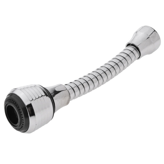 Classic Aerator Faucet Extension, BR-Vie Shower Faucet Extension, 360° Adjustable Spout Diffuser Filter, Swivel Extension Filter, for Kitchen Sinks,