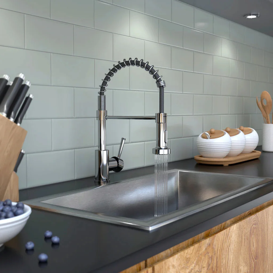 Muier Pull Out Single Lever Monobloc Tap with Swivel