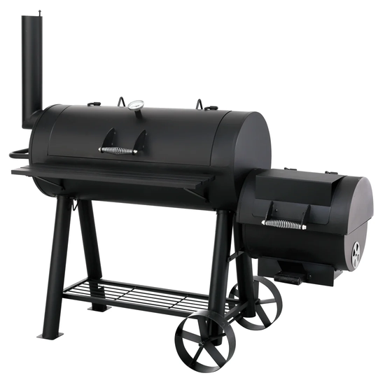 Offset Charcoal Smoker