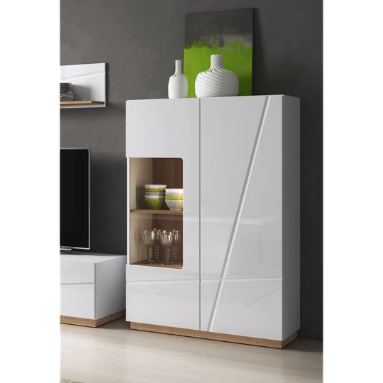 Anaheid Display Cabinet with Lighting