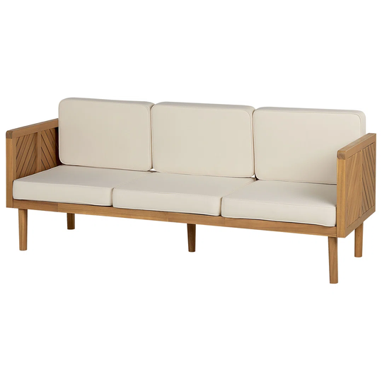 Welara 179cm Wide Outdoor Garden Sofa with Cushions