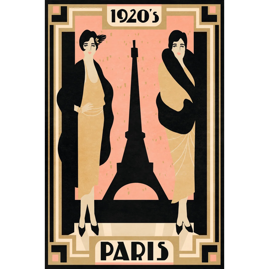 1920's Paris II by Annie Warren - Wrapped Canvas Graphic Art