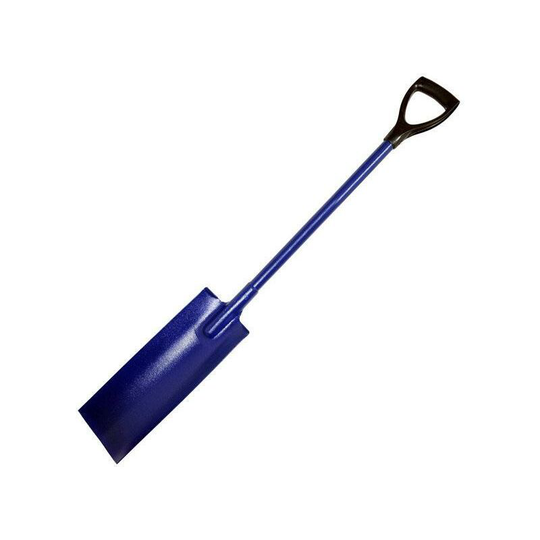 Drainage Drain Spade Fibreglass d Handle Post Hole Trench Shovel Steel CT4886