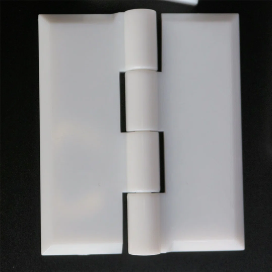 White Acrylic Hinges 45mm x 38mm Hinges, Continuous Acrylic Piano Hinge