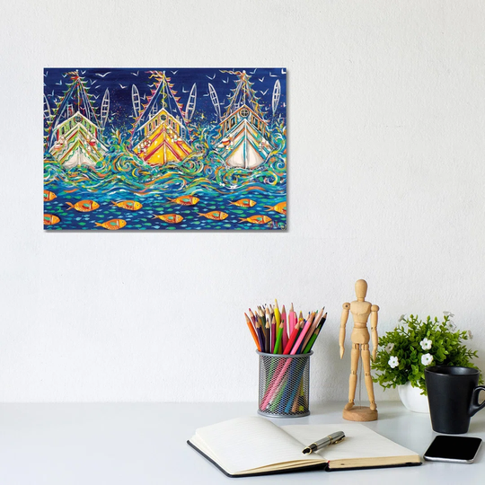 A Cold And Broken Hallelujah by Adrian Borda - Wrapped Canvas Gallery-Wrapped Canvas Giclée