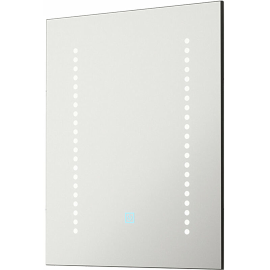 390 x 500mm IP44 led Bathroom Mirror - Tunable White - Demister & Shaver Socket