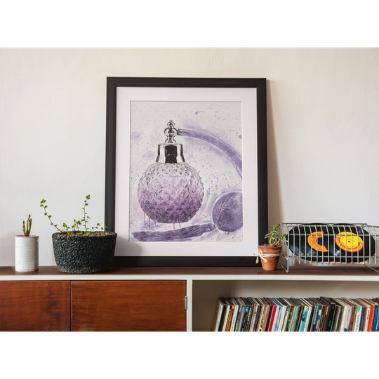 Atomiser Bottle - Picture Frame Graphic Art