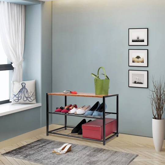 6 Pair Shoe Rack