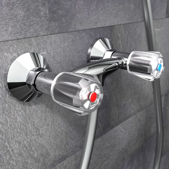 Schütte 2-Handle Shower Mixer Savino Chrome