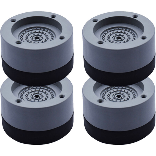 4PCS Washing Machine Base Foot Pads Anti Slip Anti Vibration Pads for Home Appliances Washing Machine Stabilizer for Raising Height Reducing Noise