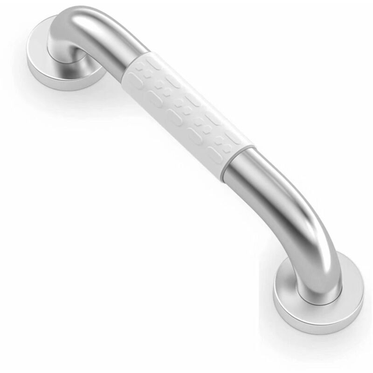 Toilet Grab Bar, Wall Mounted Stainless Steel Bathroom Grab Bars, Non-Slip Bathtub Handle, Shower Grab Bar for Bathroom Toilet 30cm-betterlife
