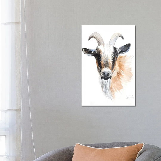 Goat II by Lanie Loreth - Wrapped Canvas Art Prints