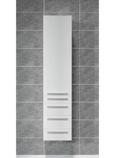 40cm x 176cm Corner Wall Mounted Cabinet