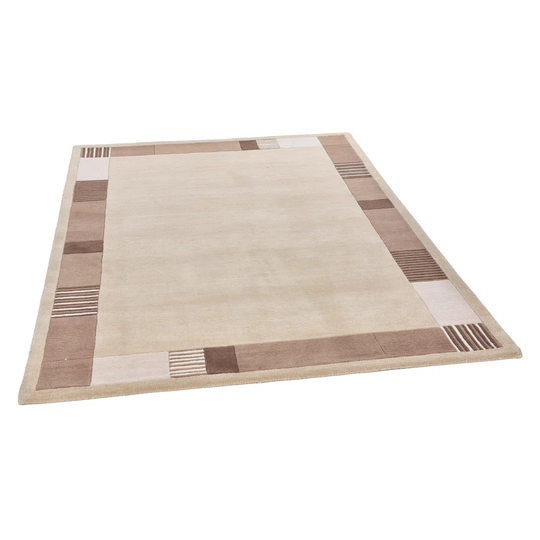 Royal Nepali Hand Tufted Wool Beige Rug