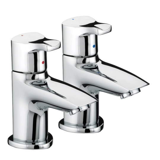 Capri Deck Pillar Taps